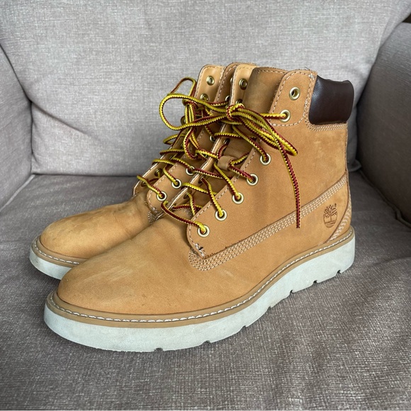 Timberland Womens Wheat Nubuck Boots - Picture 1 of 8